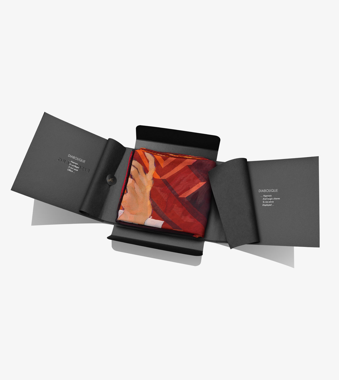 Foulard en soie - DIABOLIQUE