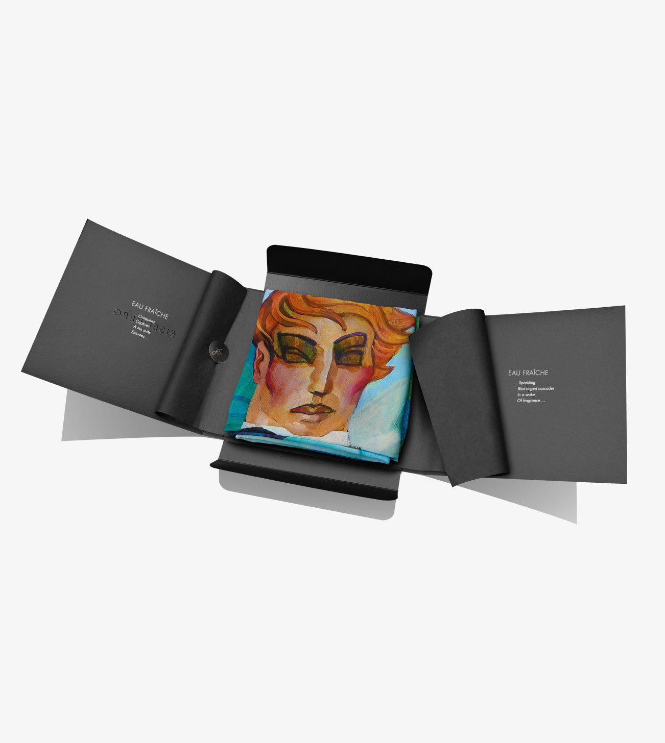 Foulard en soie - EAU FRAÎCHE