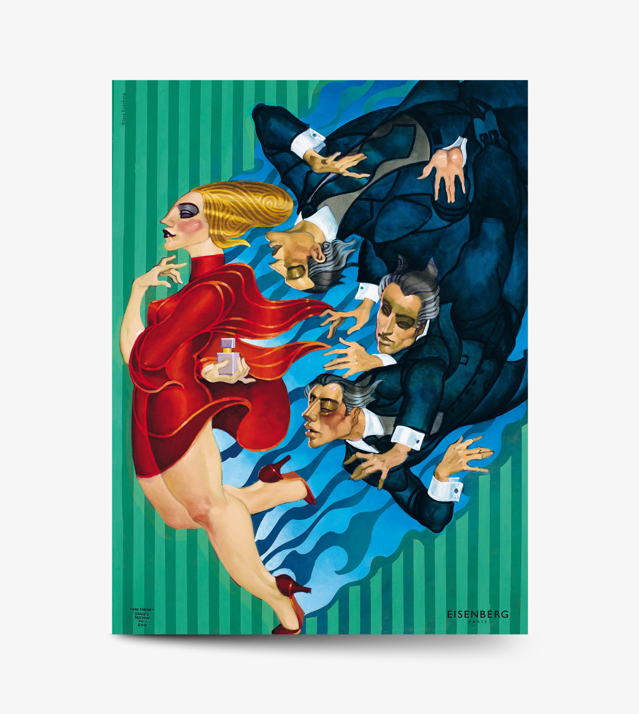 Foulard en soie - EAU FRAÎCHE DÉLICATE