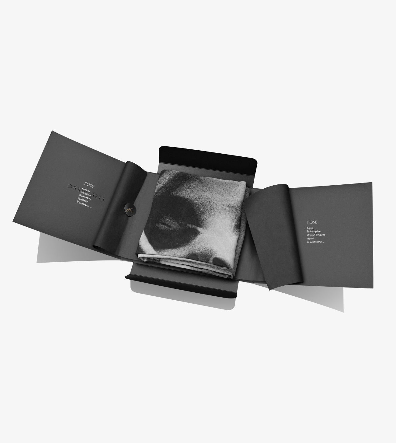 Foulard en soie - J'OSE