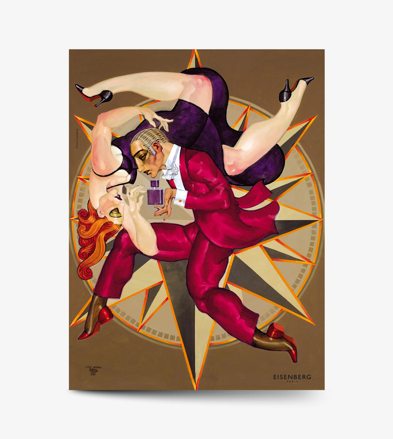 Foulard en soie - LOVE AFFAIR